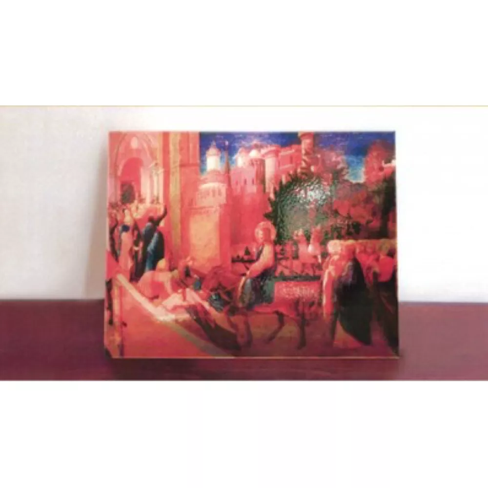 Vetro decorato 4+4 mm.