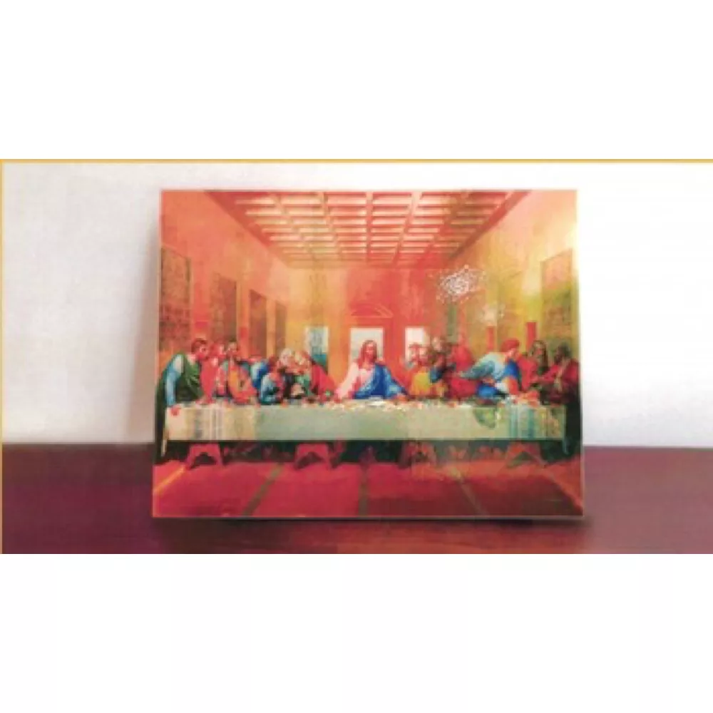 Vetro decorato 4+4 mm.