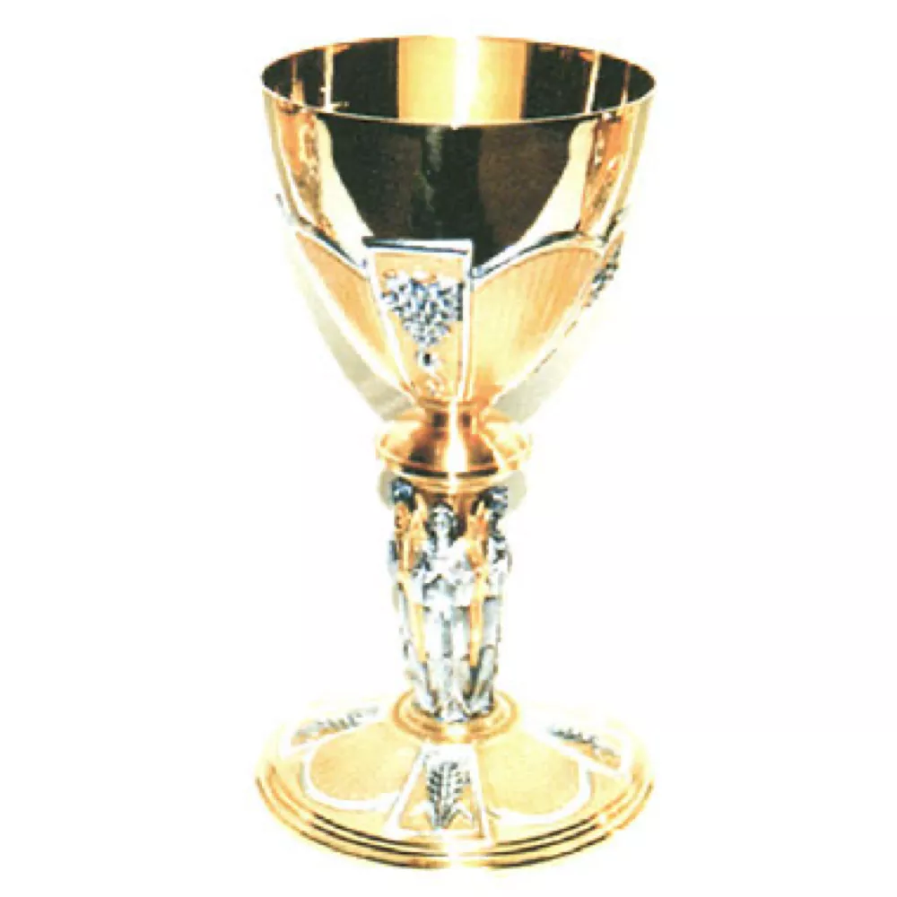 Calice in metallo cesellato ALB 772.