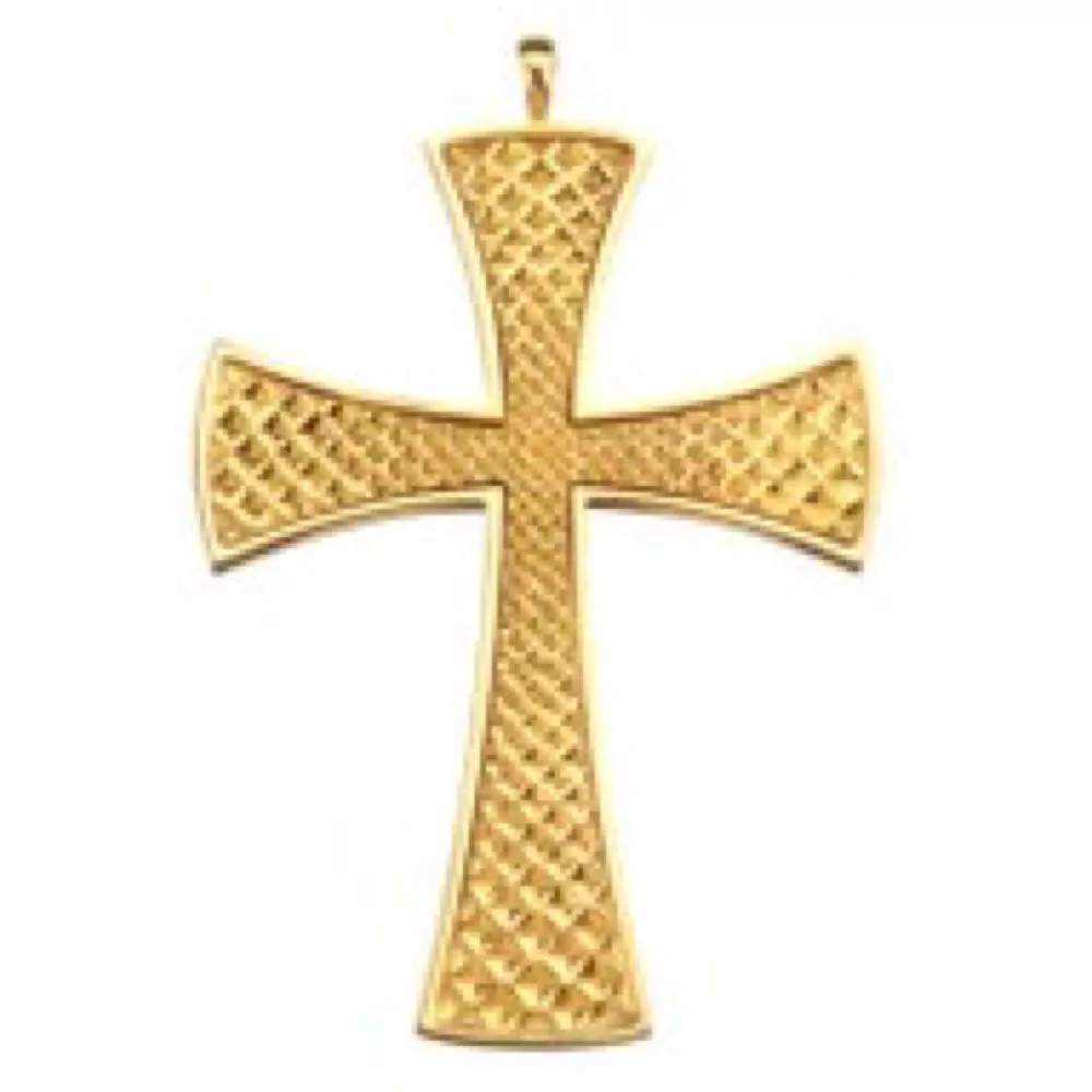 Croce pettorale metallo M 7565.